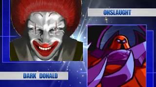 M.U.G.E.N - Dark Donald vs Onslaught