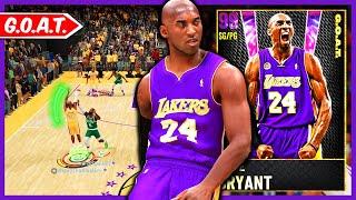 G.O.A.T. KOBE BRYANT IS THE BEST.......MY CRAZIEST GAMEPLAY WITH THE MAMBA! NBA 2k21 MyTEAM