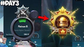 DAY 3 OF PLATINUM TO CONQUEROR || Conqueror Tips & Tricks || C4S10