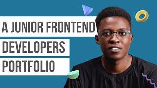 Junior Frontend Developers portfolio | Project ideas