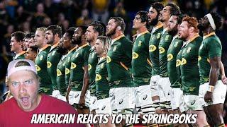 American Reacts to The Most Feared Rugby Team In The World | The Springboks Are BRUTAL BEASTS