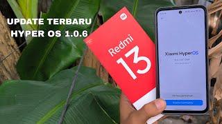 hyper os 1.0.6 redmi 13 apa aja perubahan nya