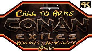 Conan Exiles  Call to Arms Bonanza / Namenlose Stadt  Guide [4k]