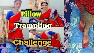 _Pillow trampling challenge || #viral #trending #video #funny  @KMlifestyle2023