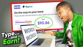 Type Words & Earn $90+ Daily! (Make Money Online Typing)