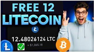 12 FREE LITECOINS ($1,033) | Free LTC CLOUD MINING WEBSITE 2024