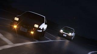 Takumi Fujiwara Vs Drift King | Fan Made Initial D Battle