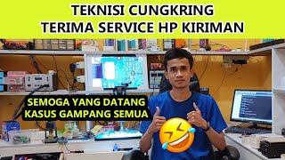 Terima service HP kiriman