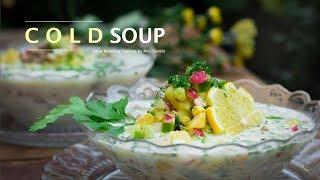 COLD SOUP ~ FOR HOT SUMMER ~ Okroshka ~ Traditional Russian Recipe ~ Healthy