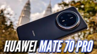 ПЕРВЫЙ ОБЗОР В РОССИИ. HUAWEI MATE 70 PRO ГЛОБАЛЬНЫЙ