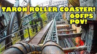 Taron Roller Coaster AWESOME 60FPS HD Front Seat POV! Phantasialand Germany