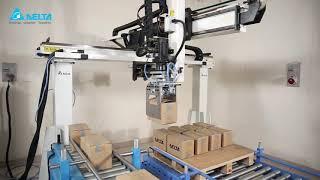 Delta Robot Gantry Solution for Palletizing