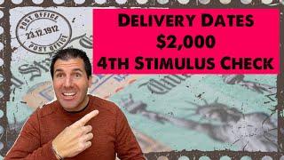 Delivery Timeline $2,000 4th Stimulus Check - Social Security, SSDI, SSI in 2024 if Approved