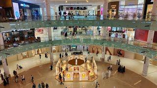 دبي مول لقطات جميلة للسياح والمتسوقين مدينة دبي الجميلة الإمارات العربية المتحدة