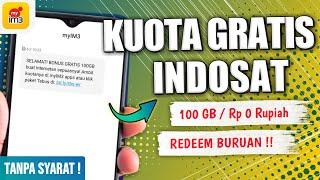 How to Get the Latest Indosat Free Quota - INDOSAT 100 GB FREE QUOTA | Claim Fast!