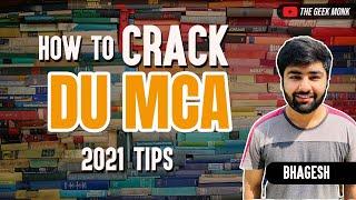 How to Crack DU MCA 2021 | DU MCA Entrance Preparation Tips