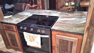 How to build a rustic-barnwood kitchen island !