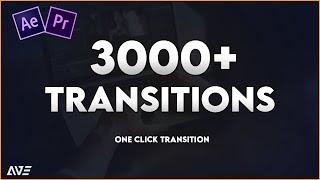 3000+ Transitions Pack for | After Effect | Premiere Pro