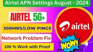 ஏர்டெல் GiGa APN Trick 2024 | Internet Speed Increase APN setting 2024 5G | Airtel APN | JIO APN |