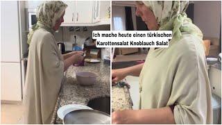 Heute gibt es bei mir einen türkischen Karotten Salat mit Blumenkohl | Ramadan Fasten | 1. März 2025