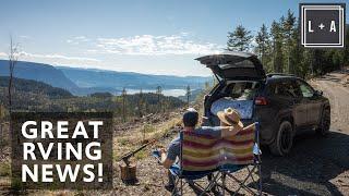 FREE Camping before we start EXPLORING BC, CANADA!