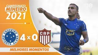 CRUZEIRO 4 X 0 PATROCINENSE | MELHORES MOMENTOS | 11ª RODADA MINEIRO 2021 | ge.globo