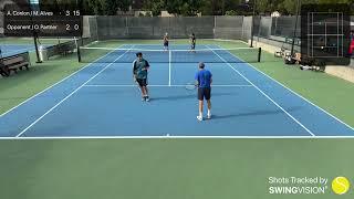 USTA Combo 6.5 Doubles (3.5 + 3.0) with Mark Alves - W 6-4, 2-6, 1-0 (16-14)