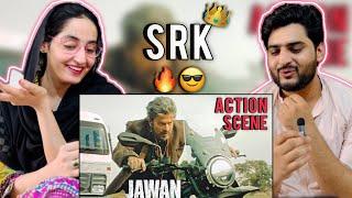 Jawan - Super Hit Action Scene ''Part 11'' | Shahrukh Khan,Nayanthara,Vijay| PAKISTAN REACTION