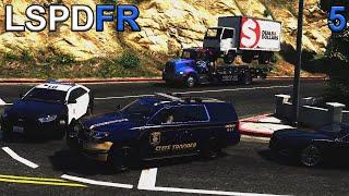 GTA 5 Roleplay | LSPDFR | Testing Out Big G069 State Trooper Pack! | Happy New Year!