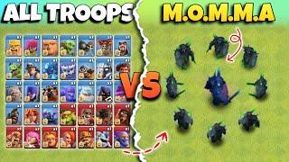 M.O.M.M.A P.E.K.K.A VS Every Max Troops | Clash of Clans | @Krazy4Clash