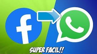 COMO COMPARTIR VIDEOS DE FACEBOOK POR WHATSAPP  |  SUPER FACIL!!