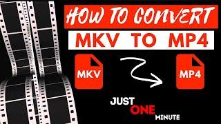 How to convert mkv to mp4 online free || Convert MKV TO MP4 in 1 minute || ticktock video converter