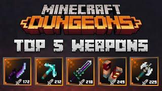 Minecraft Dungeons | Top 5 Weapons