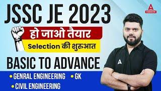 JSSC JE VACANCY 2023 | How To Prepare For JSSC JE GK, Civil & General Engineering In One Video?