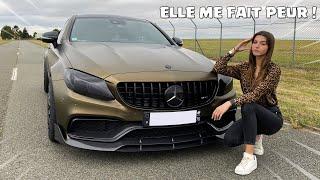 ELLE RÉAGIT AUX 650 CHEVAUX DE MA C63 AMG  !! (DRIFT)