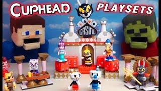 Cuphead CASINO DANGER Playset!! The McFarlane Toys Ultimate Stop Motion Adventure!