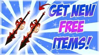 *Free Limited UGC Items* Get These Free Items Now! Dual Eternal Red Sword