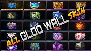 FREE FIRE ALL GLOO WALL SKIN || ALL GLOO WALL SKIN IN FREE FIRE || ALL GLOO WALL SKIN