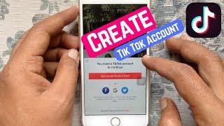 How to Create a New Tik Tok Account on iPhone