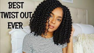 BEST TWIST OUT ROUTINE FOR FRIZZ FREE VOLUME, DEFINITION, LENGTH AND MOISTURE