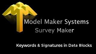 Custom data blocks keywords and how to add a signature