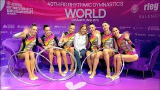 ITALY (ITA)  - RGG 5 Hoops Final   2023 Rhythmic Worlds Valencia (ESP) - 35,850