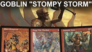 STOMP AND STORM! Legacy Goblin "Stompy Storm." Turbo Muxus with Rundvelt Hordemaster Grind MTG