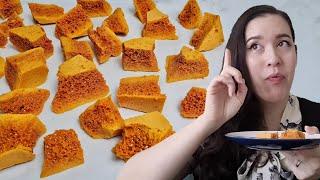 How To Make Honeycomb Recipe [Easy Cinder Toffee / Hokey Pokey Recipe]