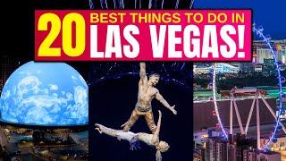 Top 20 BEST Things To Do In Las Vegas, Nevada In 2024!