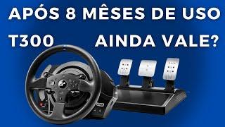 REVIEW do Thrustmaster T300 RS GT (APÓS 8 MESES DE USO) AINDA VALE A PENA? #t300 #thrustmaster
