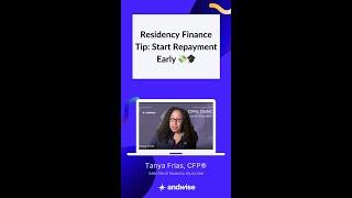 Residency Finance Tip