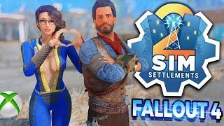 Fallout 4 . Sim Settlements 2 - # 2 " Запуск мода Sim Settlements 2 и приход незнакомца"