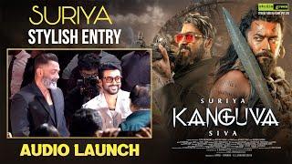 Surya Stylish Entry | Kanguva Audio Launch | Bobby Deol | Siva | Devi Sri Prasad | Studio Green