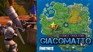 PER GLI GNOMI - POSIZIONE DEI TELESCOPI - SFIDA SEGRETA FORESTA FRIGNANTE - FORTNITE